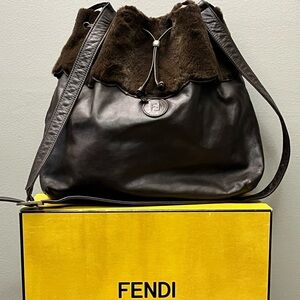 Vintage Fendi bucket bag